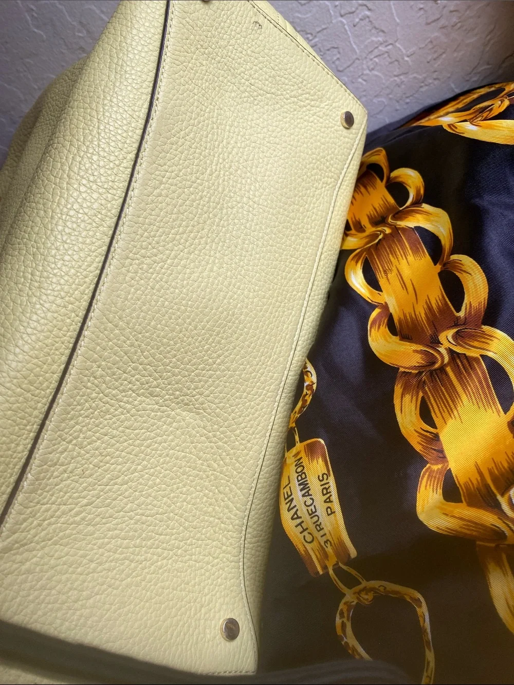 Yellow Leather Tote Bag - Kate♠️ Spade!